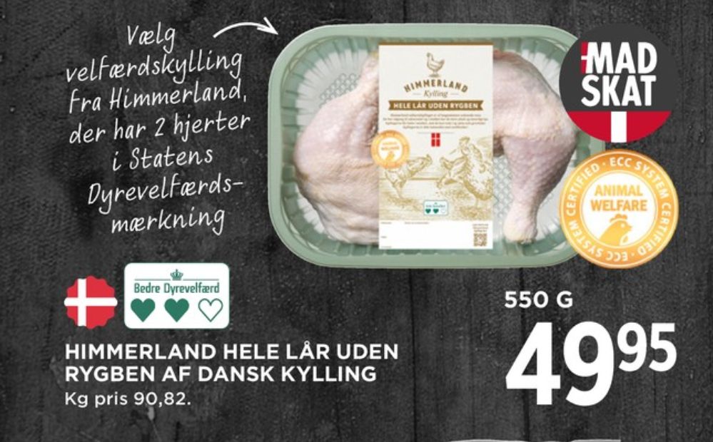 Himmerland Kylling, Kyllingelår