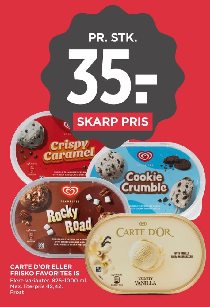 Carte d'Or Les Classiques, Vanilla Is