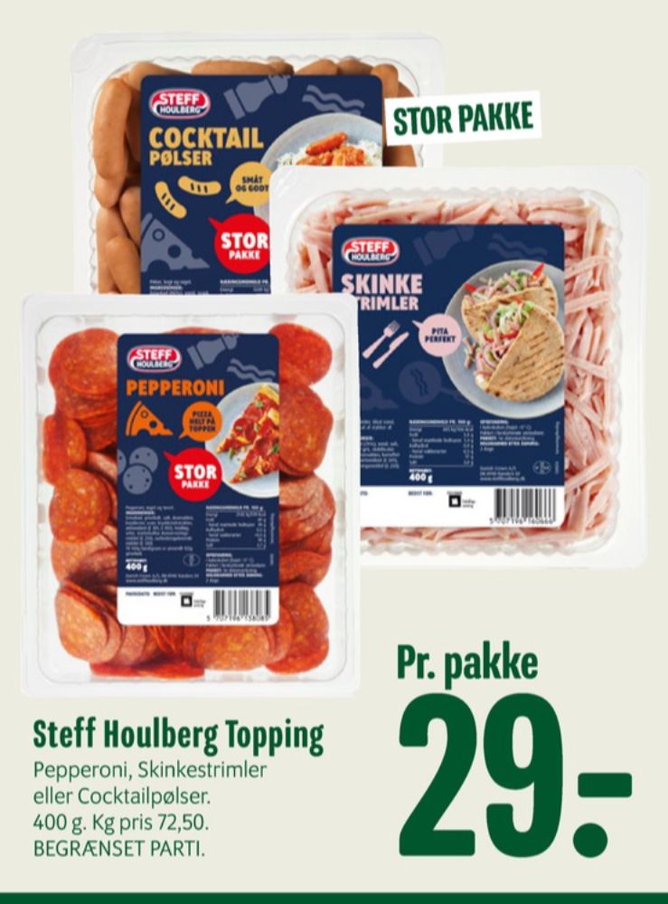 Steff Houlberg, Pepperoni
