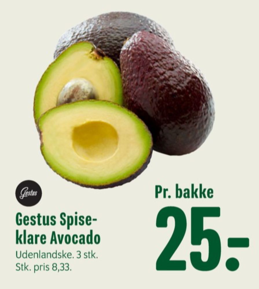 Gestus, Avocado