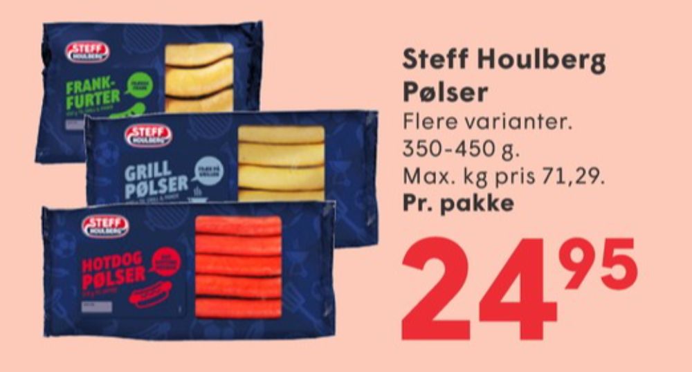 Steff Houlberg, Grillpølser