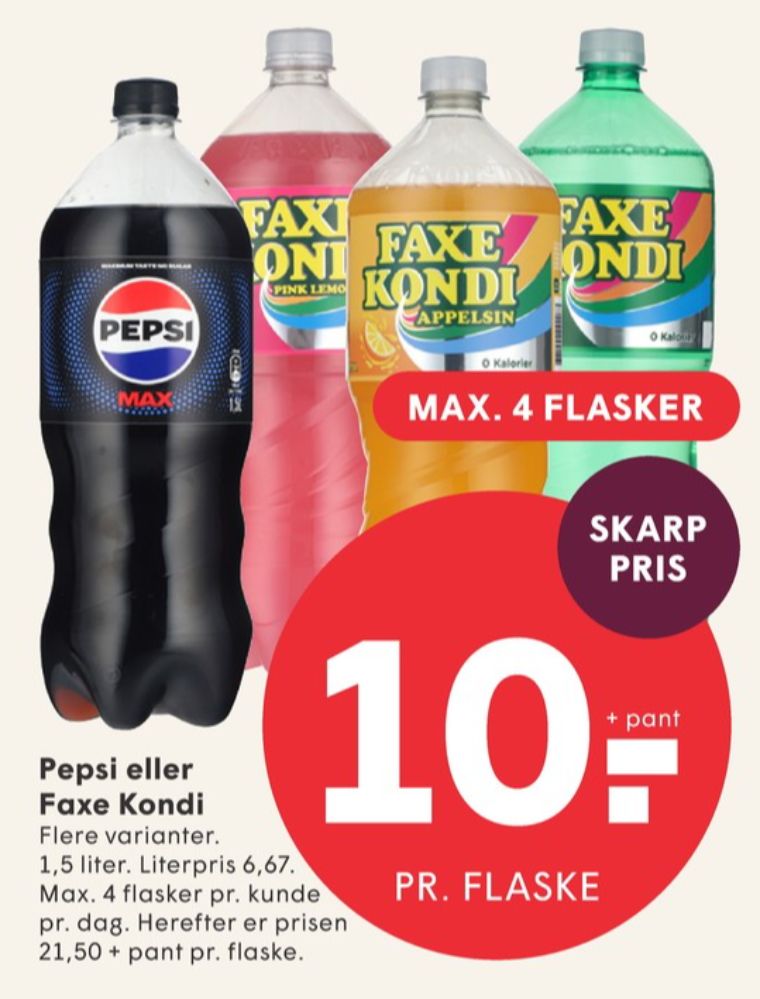 Pepsi Max, Cola