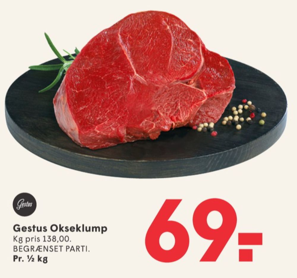 Gestus, Okseklump