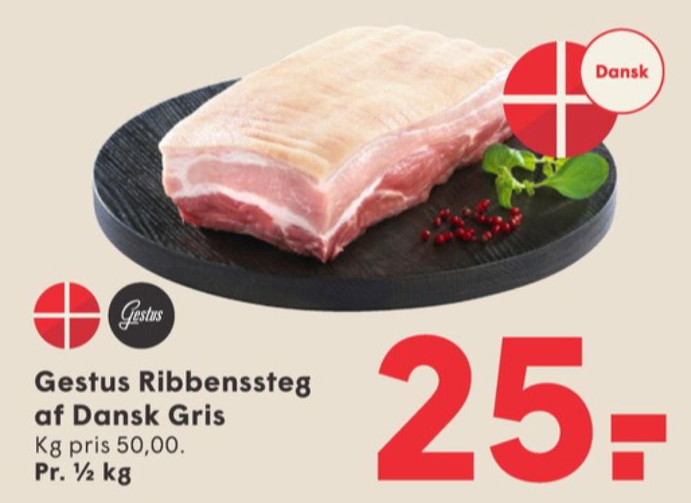 Gestus, Ribbensteg