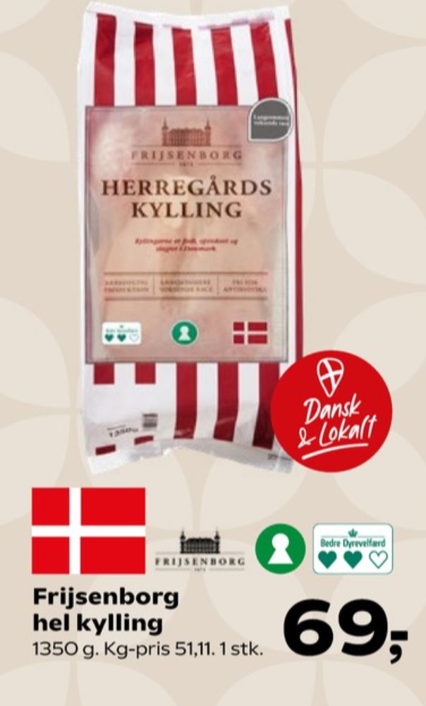 Frijsenborg, Kylling