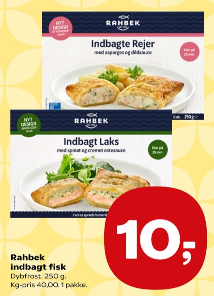 Rahbek, Indbagte Rejer med Asparges og Dildsauce
