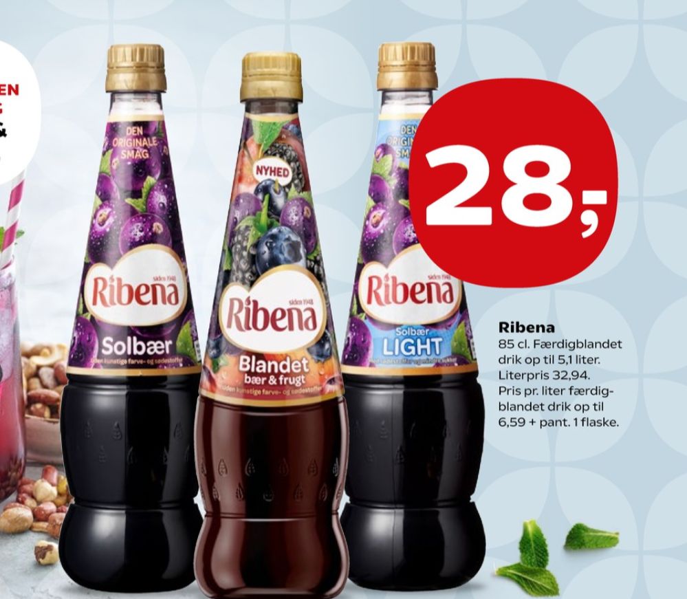 Ribena, Blandet Frugt & Bær