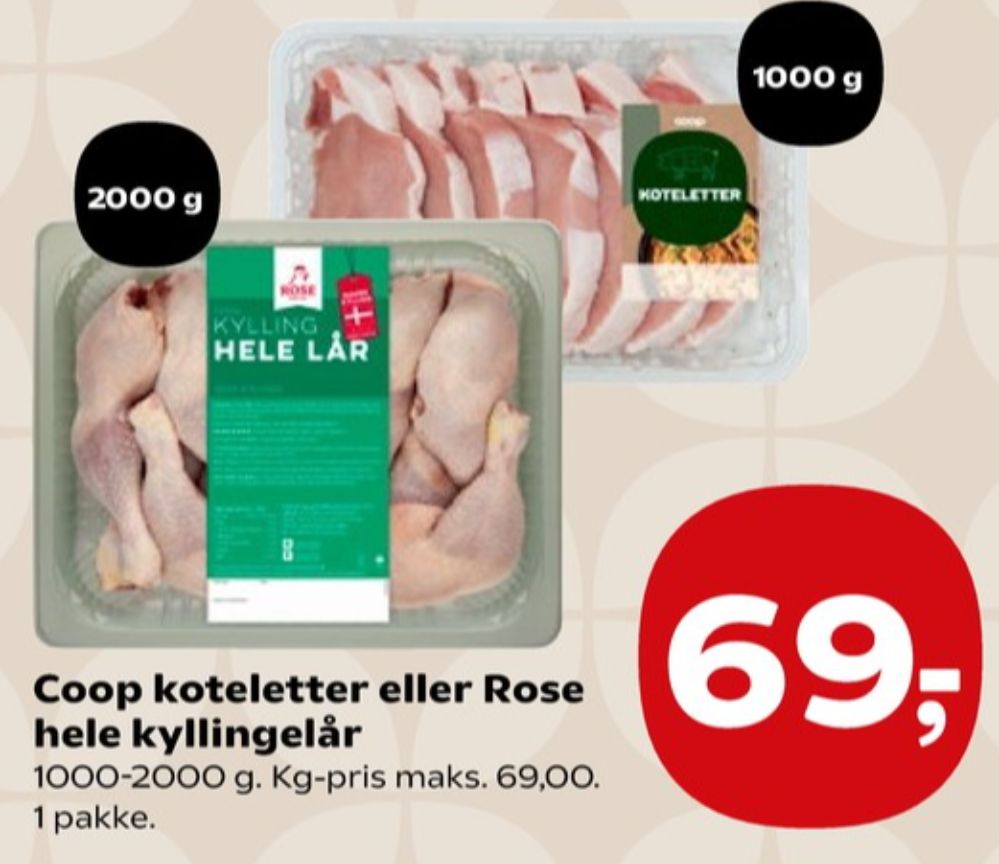 Rose, Kyllingelår