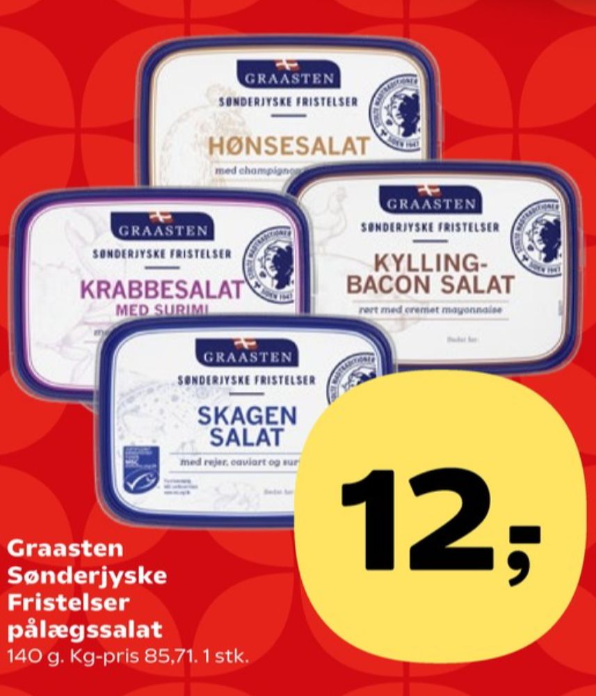 Graasten Sønderjyske Fristelser, Kylling & Baconsalat