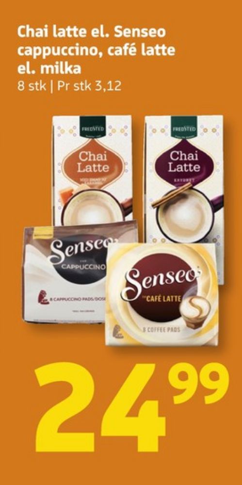 Fredsted Chai Latte, Instant Te Krydret