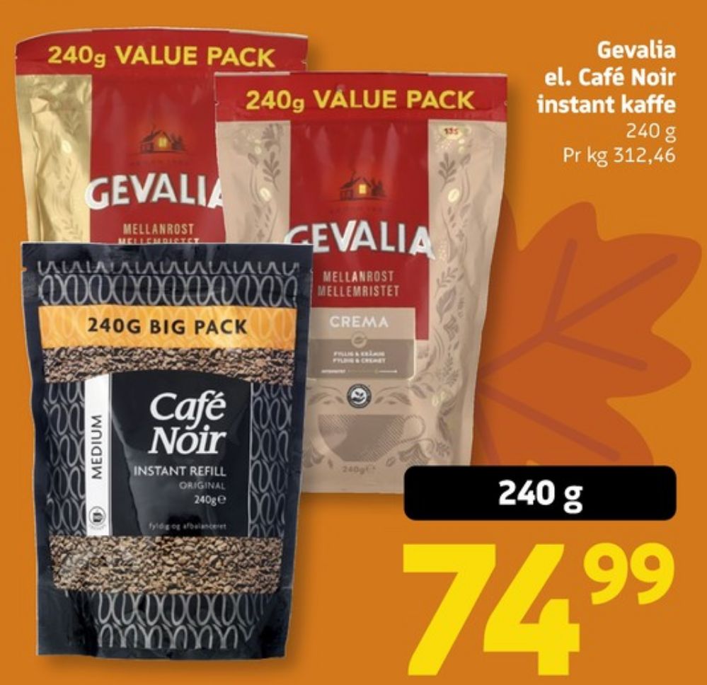 Gevalia Gold, Instant Kaffe