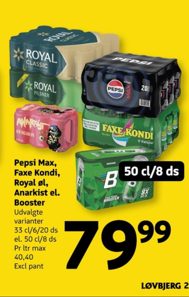 Pepsi Max, Cola 20 pk