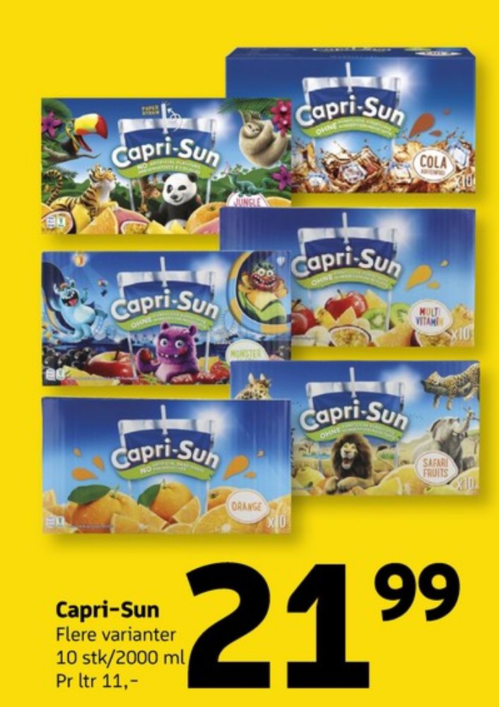 Capri-Sun, Frugtdrik Cola Mix