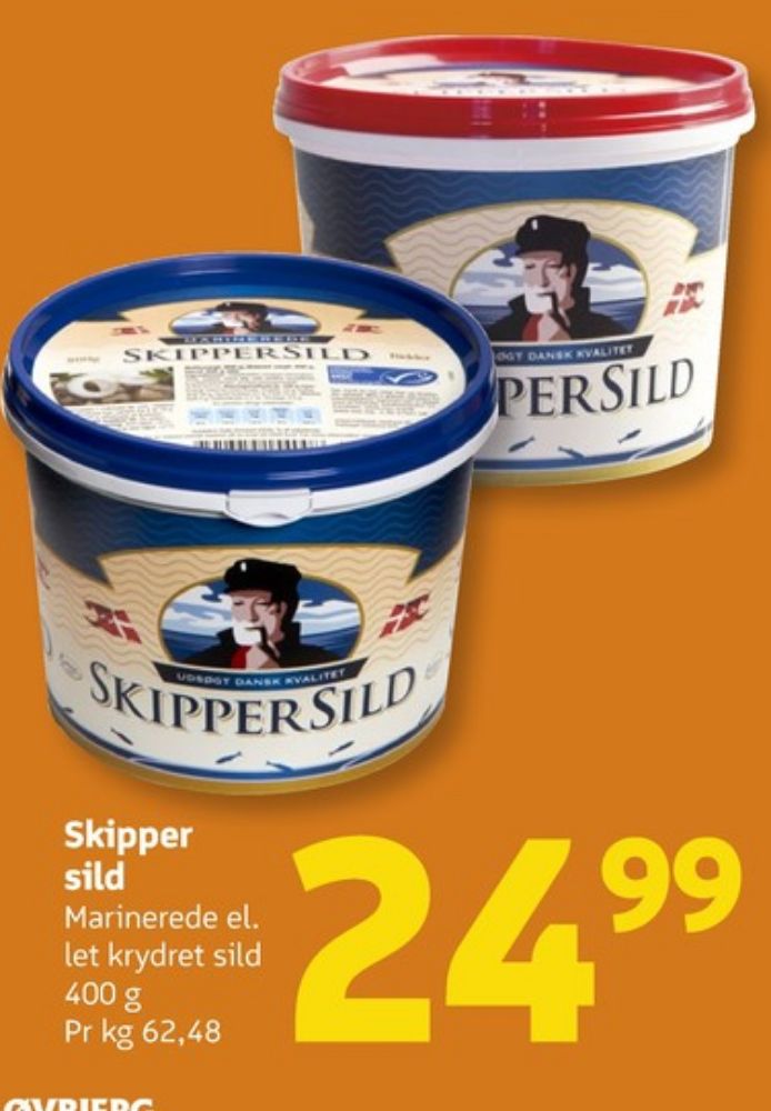 Skipper, Sild