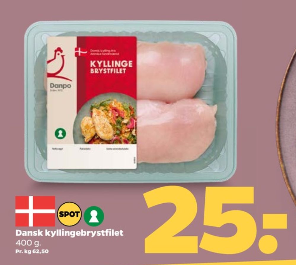 Danpo, Kyllingebrystfilet