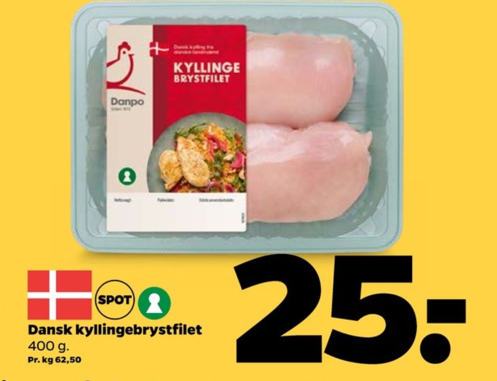 Danpo, Kyllingebrystfilet
