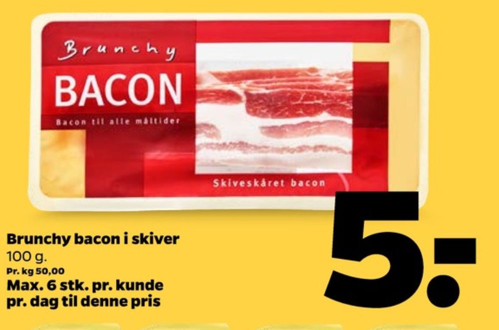 Brunchy, Baconskiver
