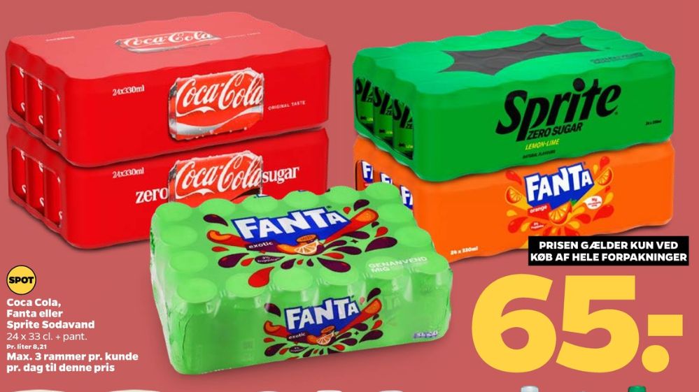 Coca Cola Zero, Cola 24 pk.