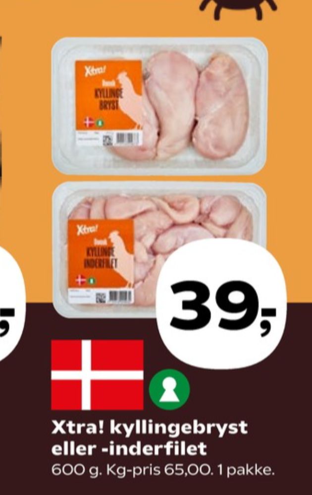 Xtra, Kyllingebrystfilet