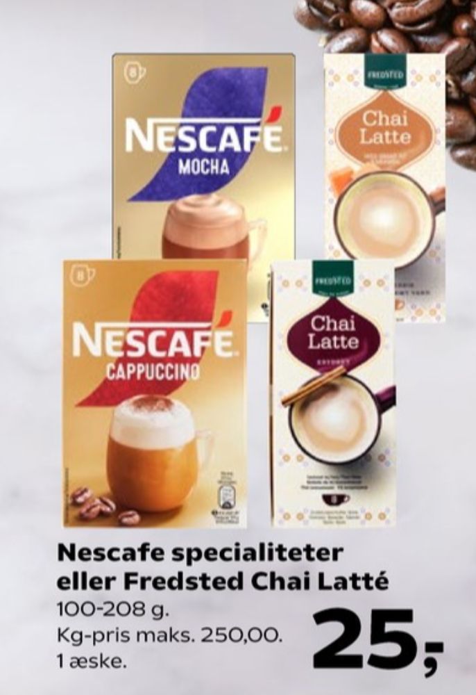 Nescafe, Instant Kaffe Cappuccino