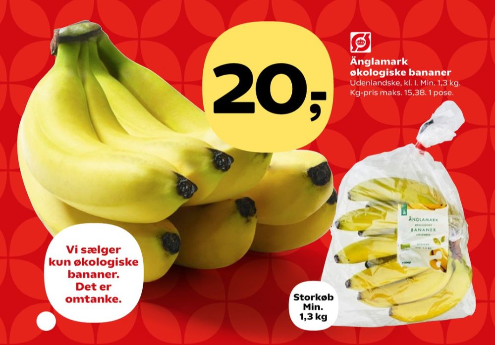 Änglamark, Bananer