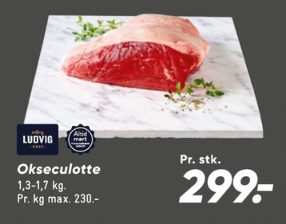 Salling Ludvig, Okseculotte