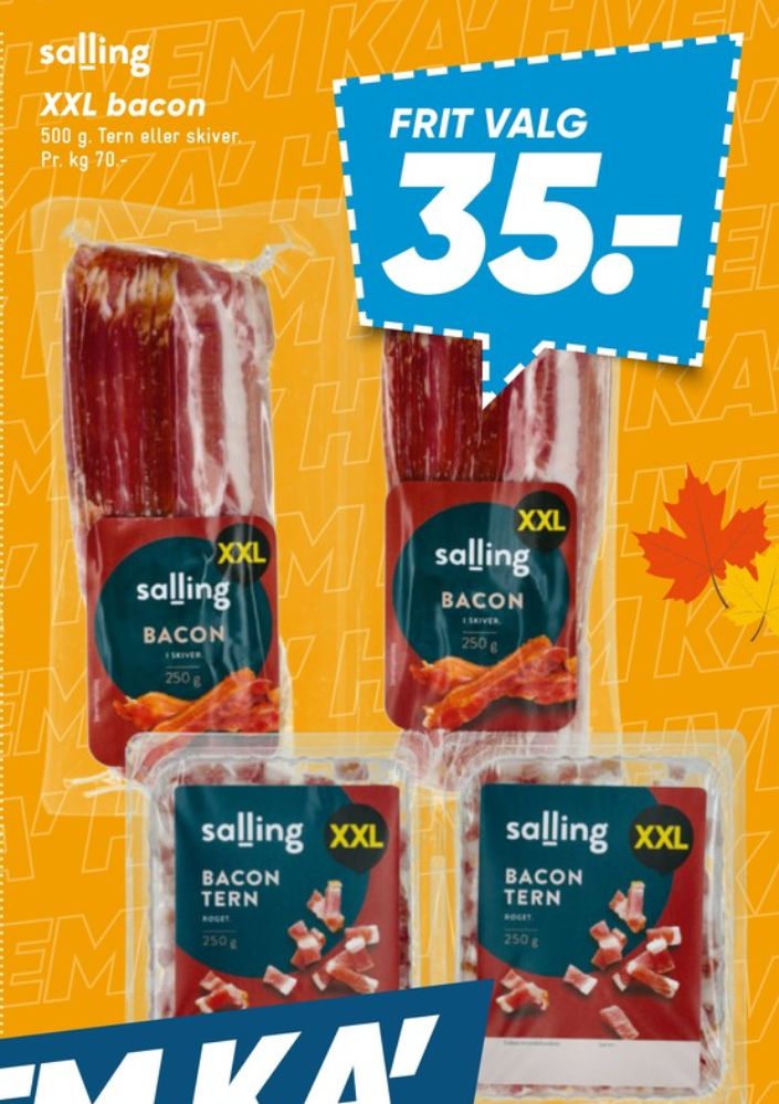 Salling, Bacontern