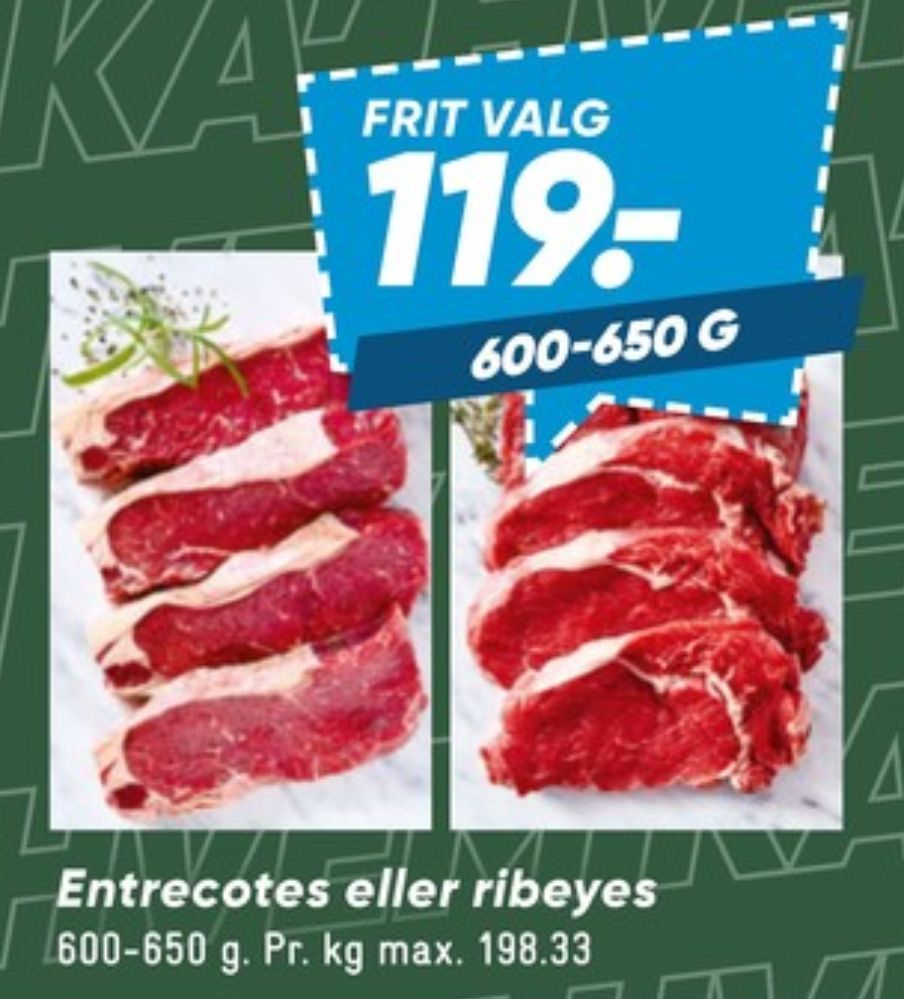 Okseentrecotes