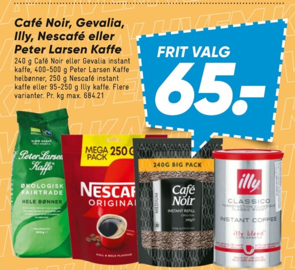 Nescafe Original, Instant Kaffe