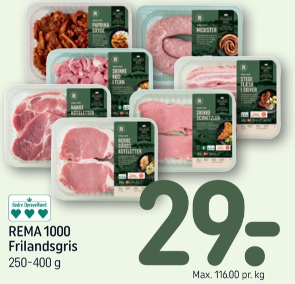Rema 1000, Medister