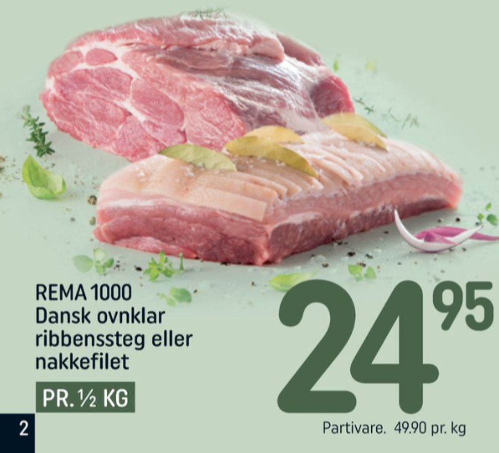 Rema 1000, Ribbensteg