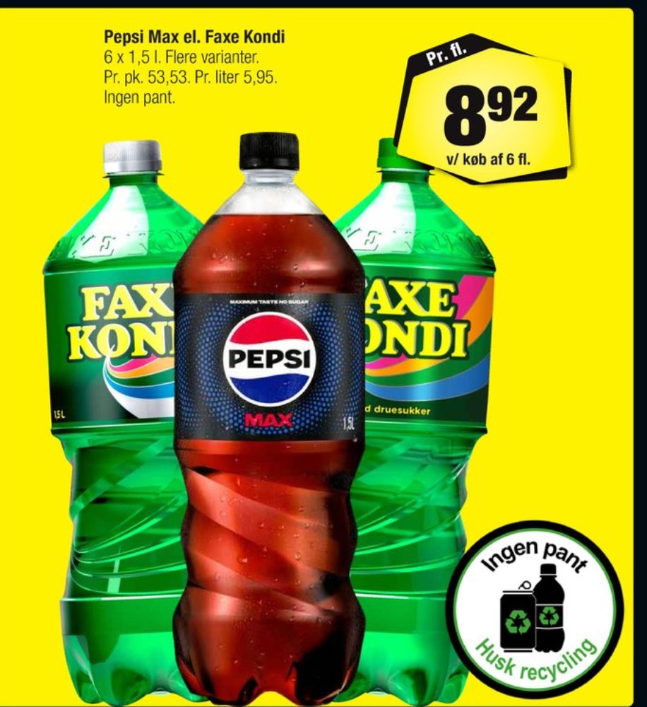 Pepsi Max, Cola