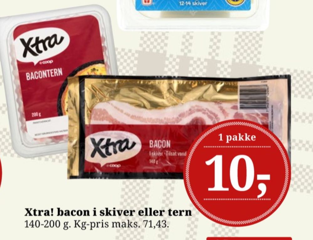 Xtra, Bacontern