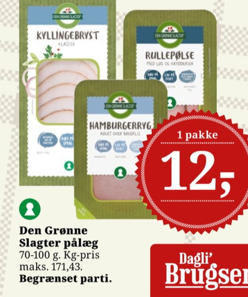 Den Grønne Slagter, Kyllingebryst Sandwich Klassisk