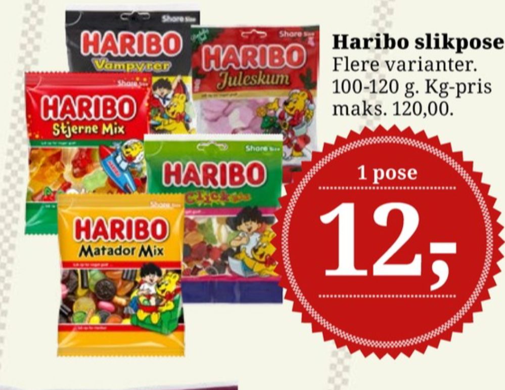 Haribo Vampyrer, Slikposer