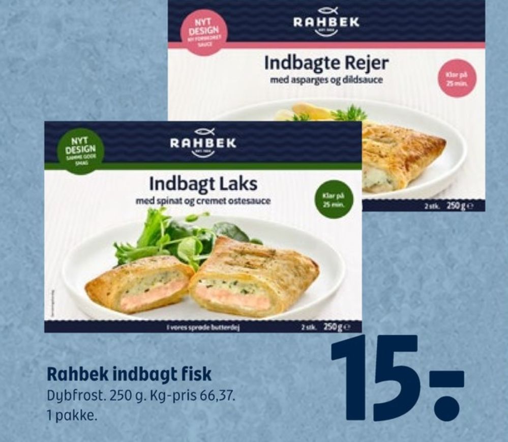 Rahbek, Indbagte Rejer med Asparges og Dildsauce