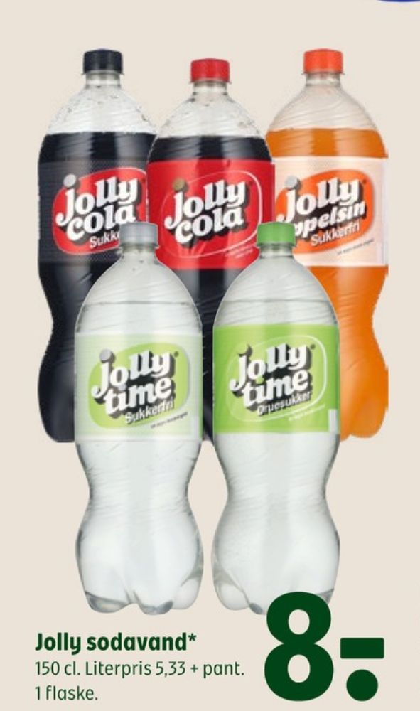 Jolly Cola Sukkerfri, Cola