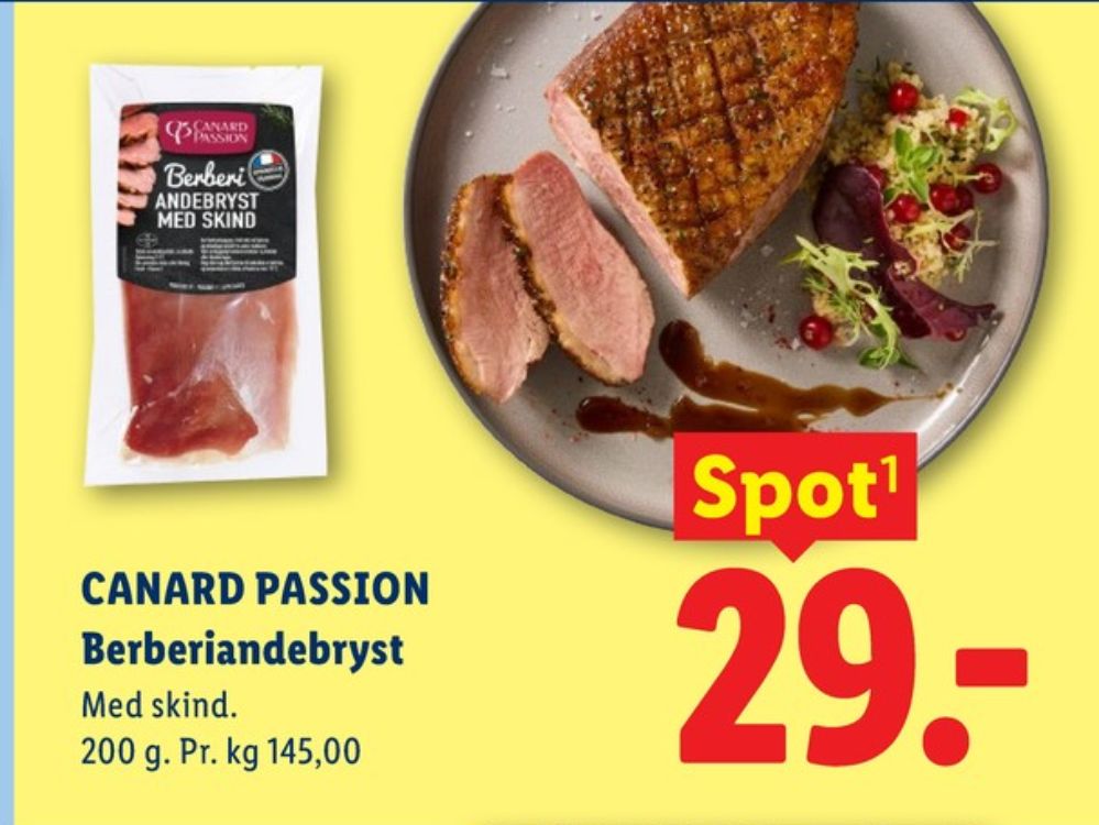 Canard Passion, Andebryst