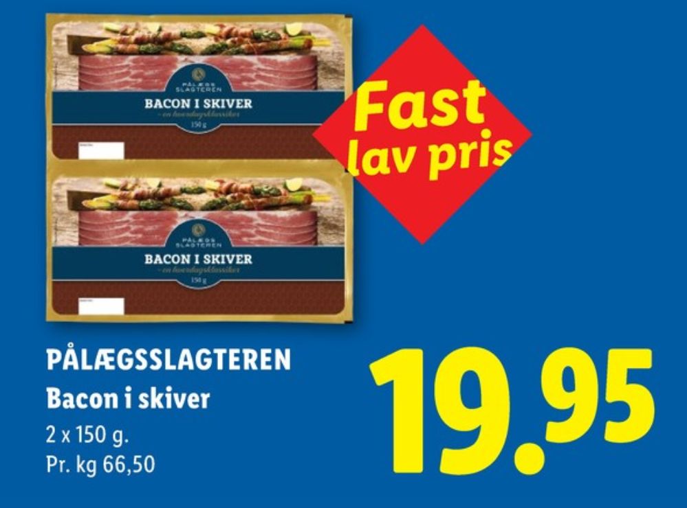 Pålægsslagteren, Baconskiver