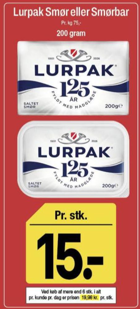 Lurpak, Smør Saltet