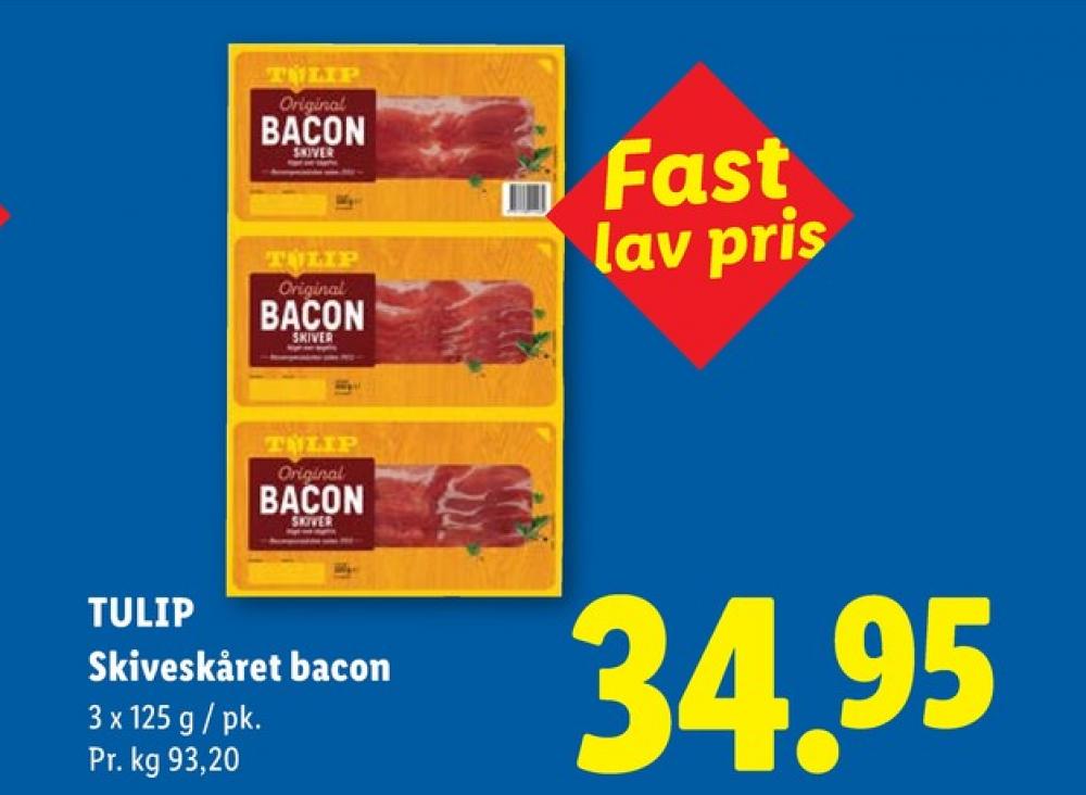 Tulip, Baconskiver