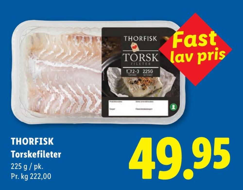 Thorfisk, Torskefilet