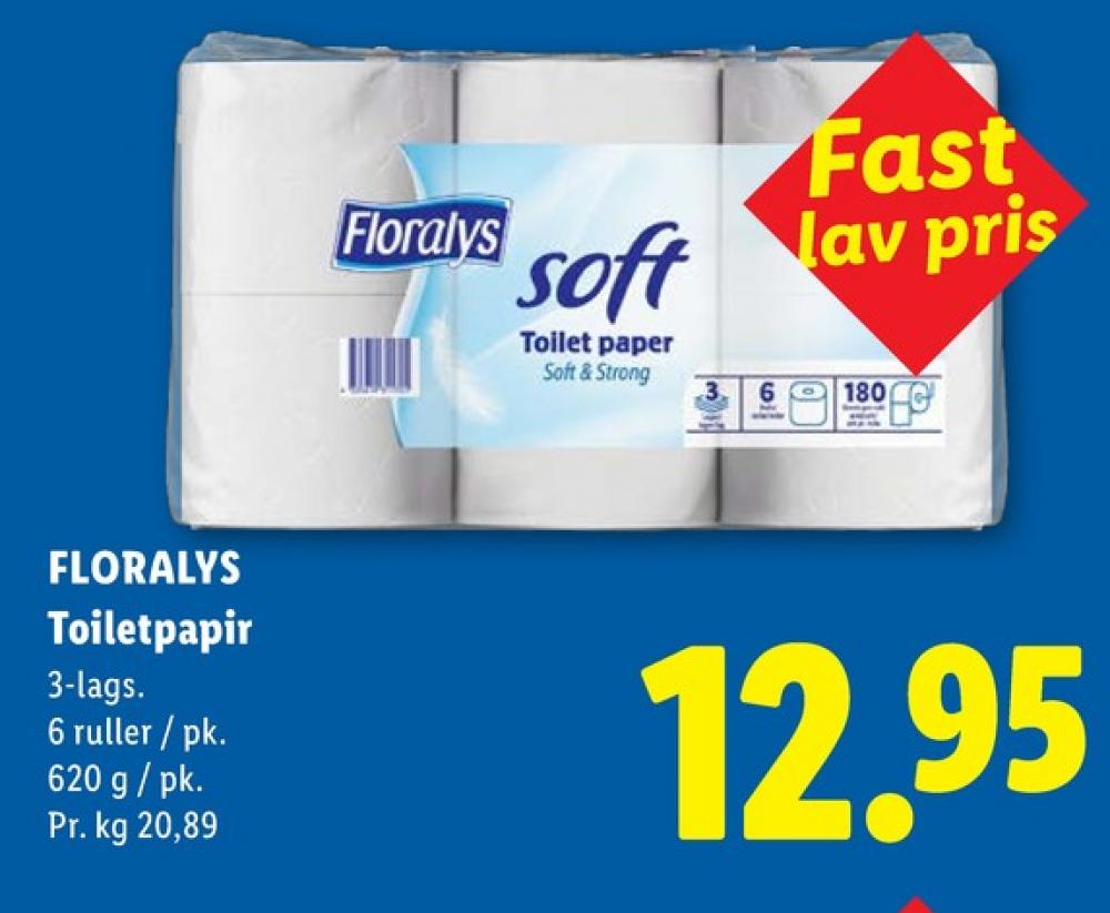 Floralys Soft, Toiletpapir