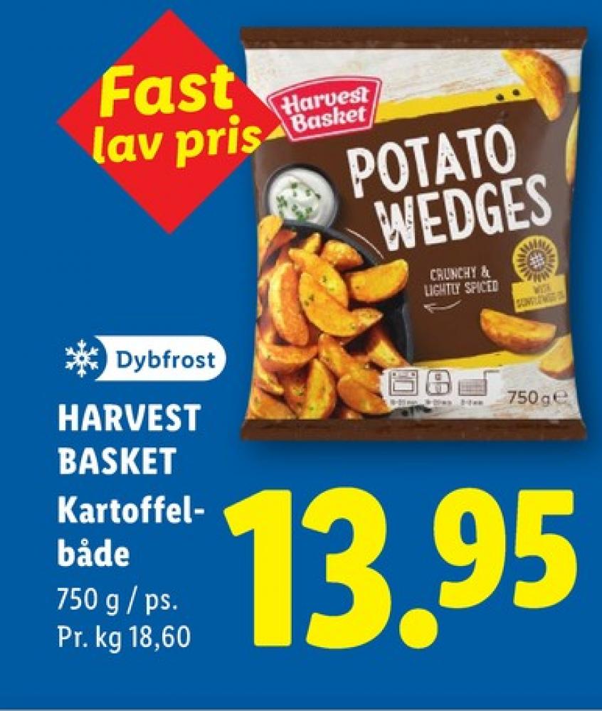 Harvest Basket, Potato Wedges