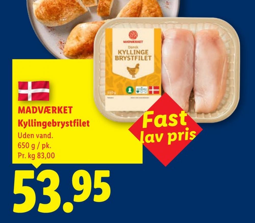 Madværket, Kyllingebrystfilet