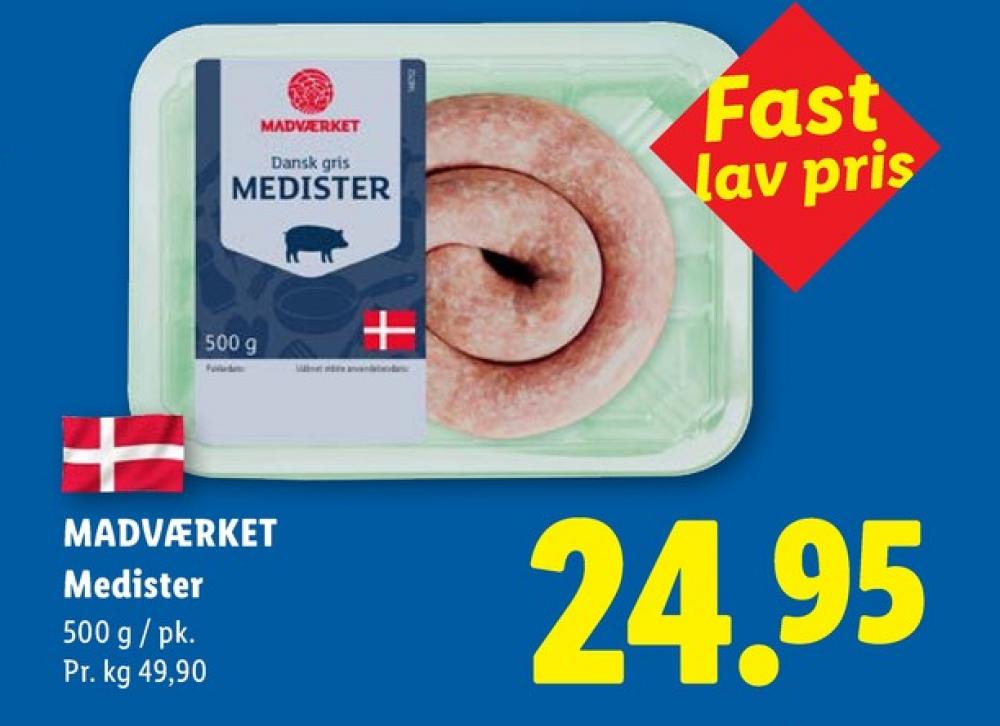 Madværket, Medister