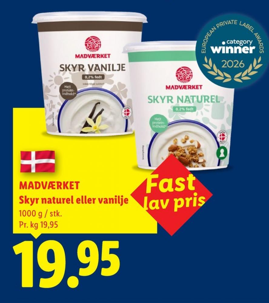 Madværket, Skyr Naturel 0,2%