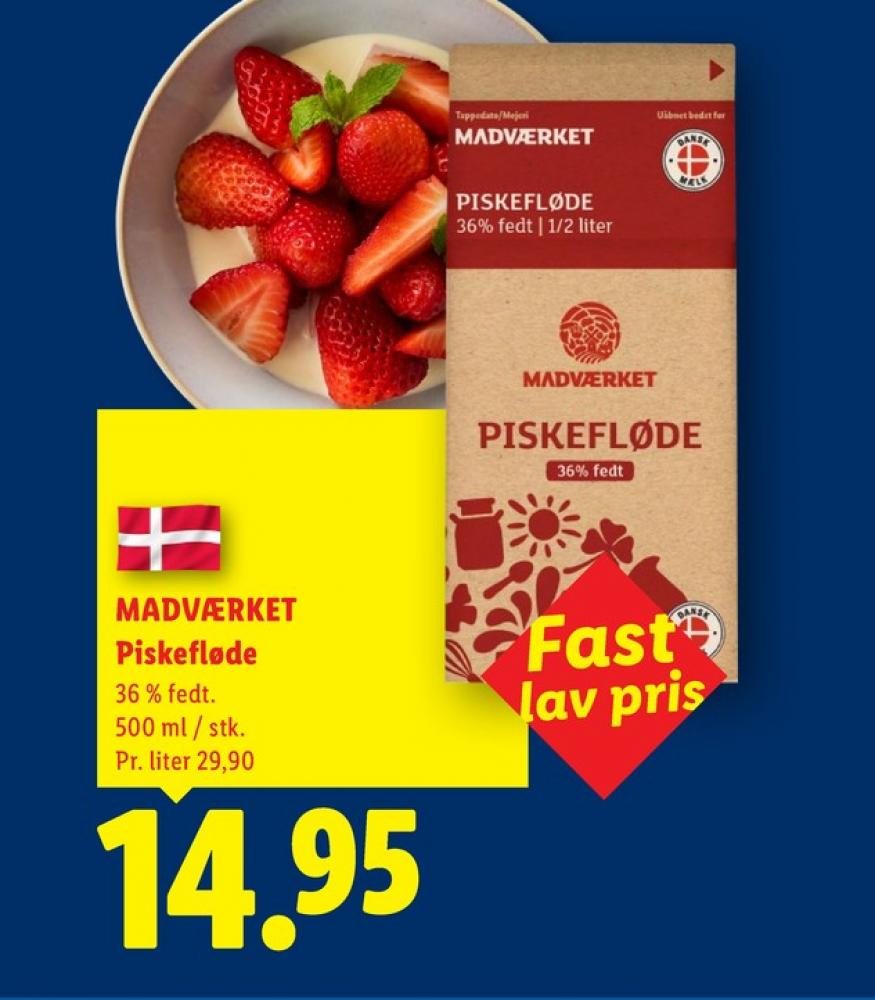 Madværket, Piskefløde 36%