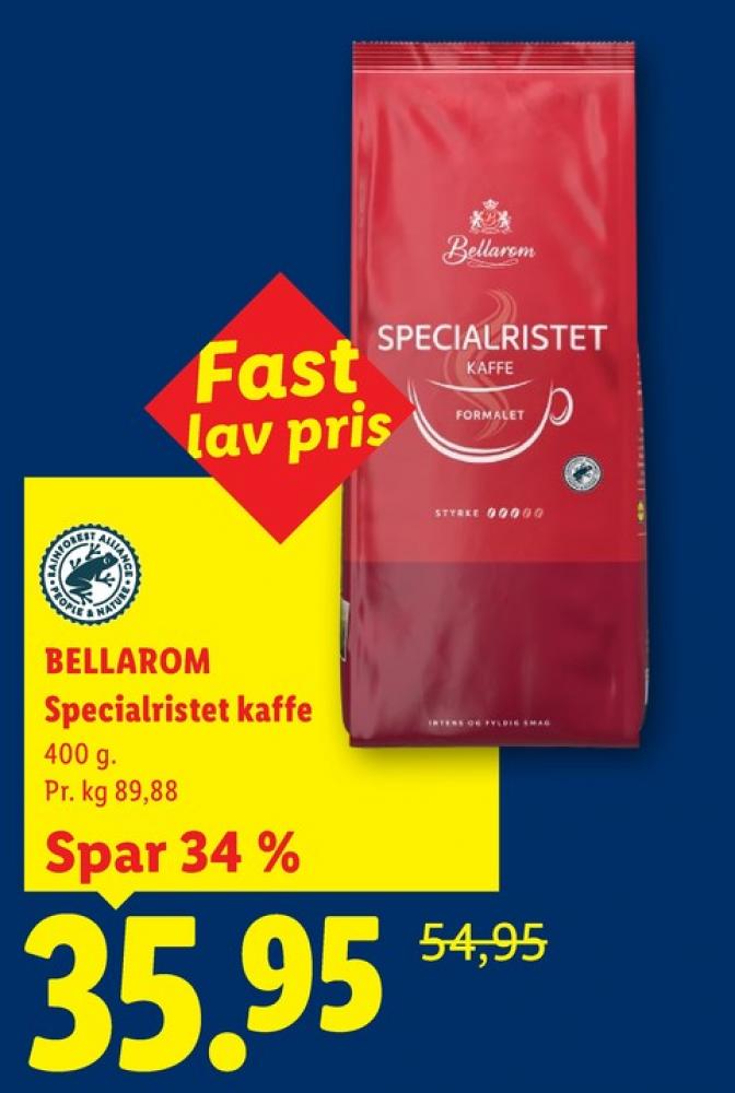 Bellarom Specialristet, Kaffe Formalet