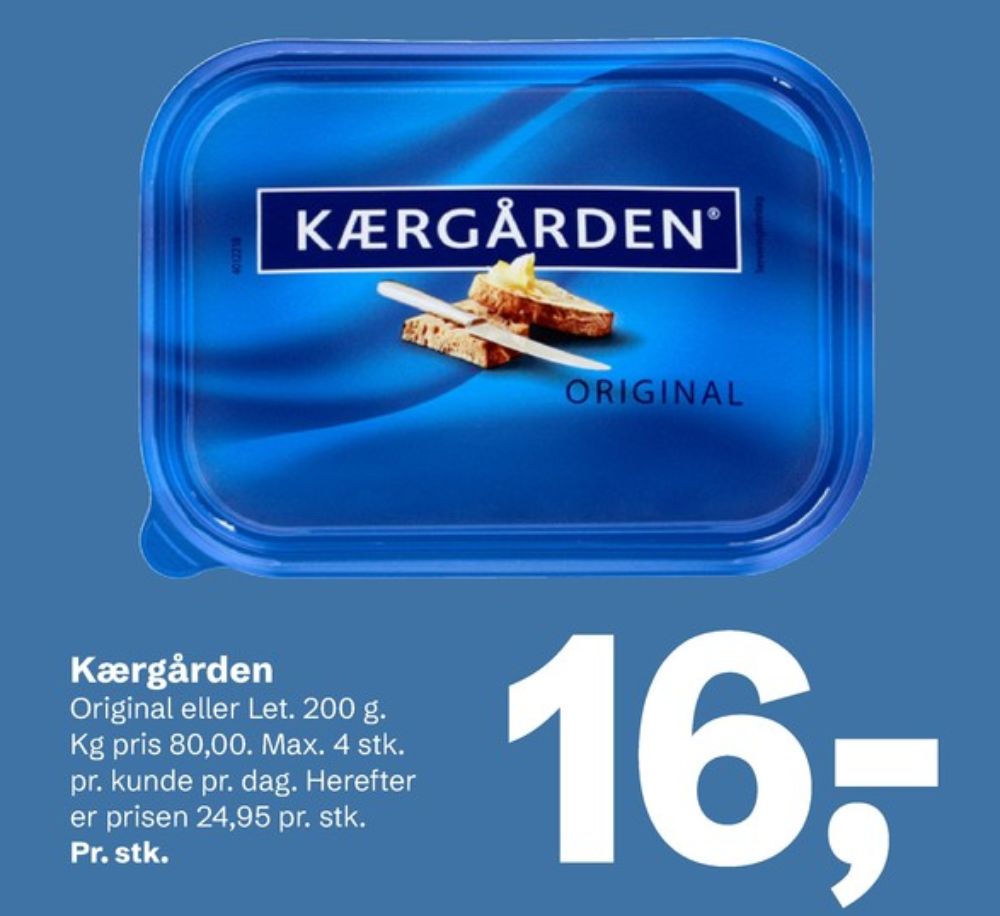 Kærgården, Smørbar